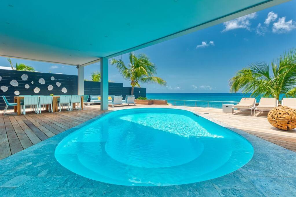 Surfsong Villa- Luxury Water Front Villa For 12 Maho المظهر الخارجي الصورة